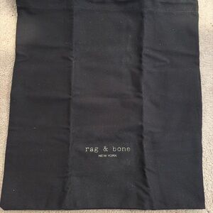 Rag & Bone Black Dust Bag